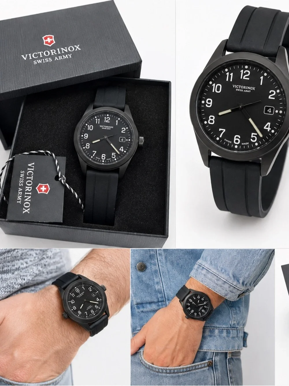 Black Men's Field Watch